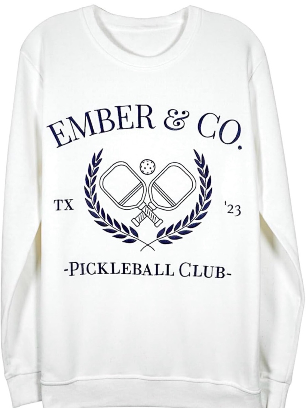 Unisex pickleball sweatshirt
